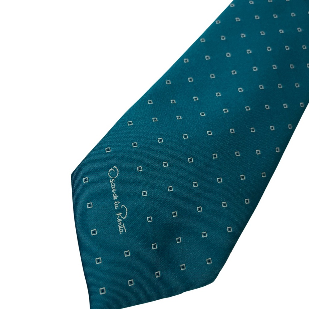 Vintage Oscar de la Renta Tie - Picture 2 of 5